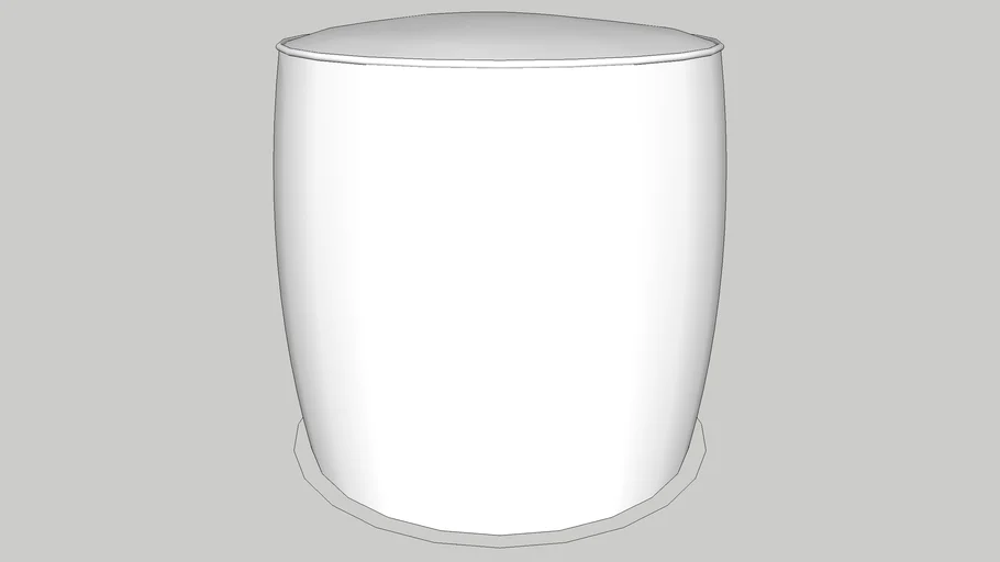 Pouf Round Ottoman