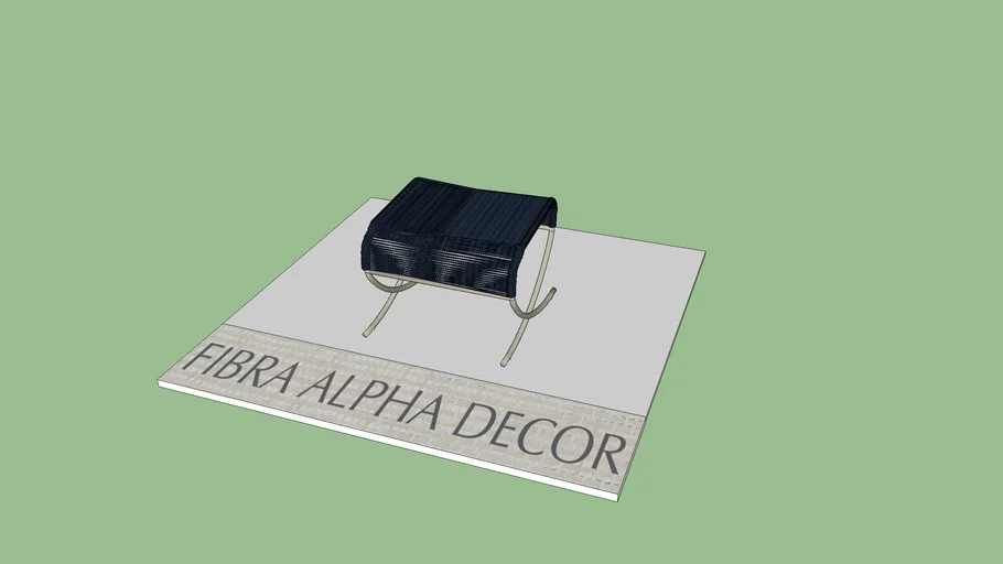 Puff Corda -  Fibra Alpha Decor 