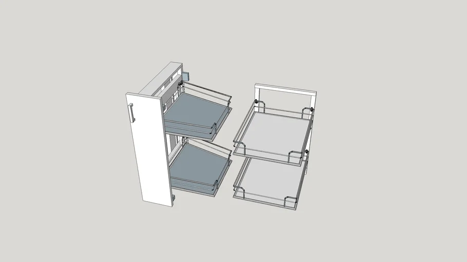 Rev a Shelf 599-18-LMP  Blind Corner Pullout