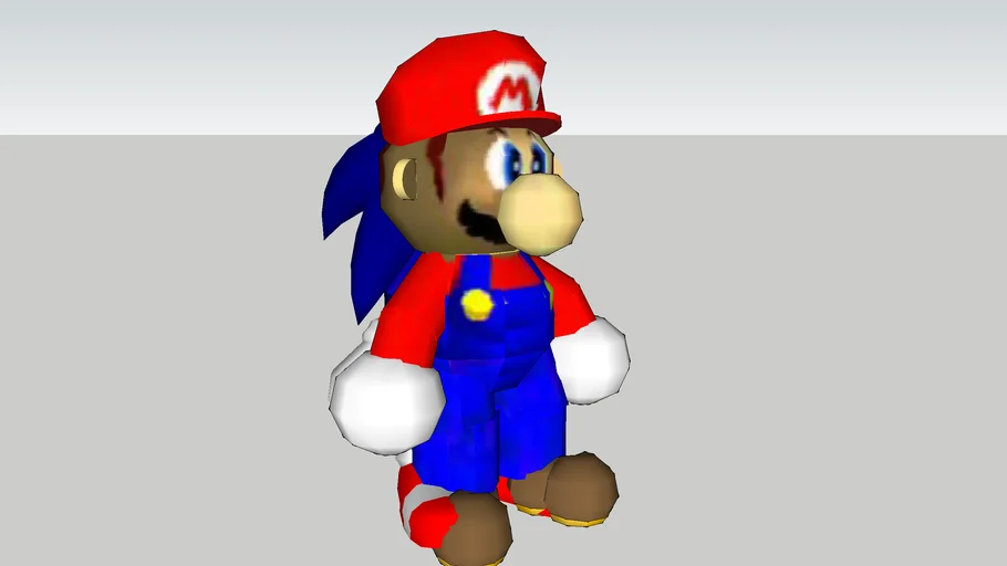 Morphing Mario-Sonic