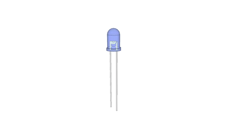 LED 5mm, White