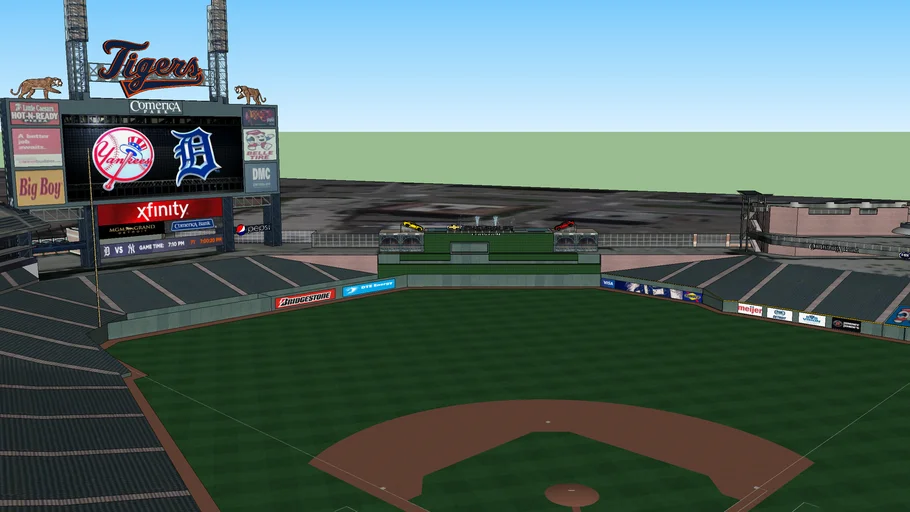 Comerica Park, Detroit Michigan
