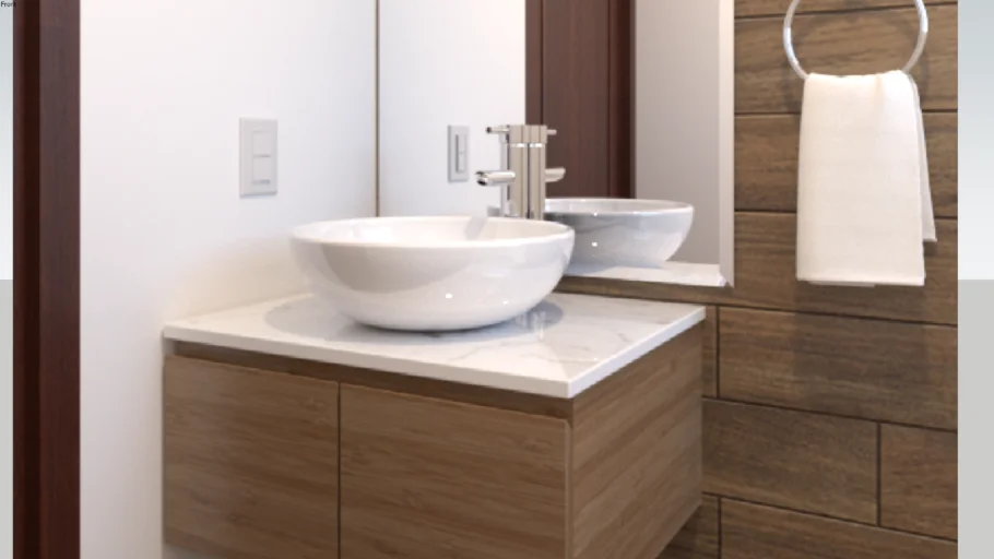 Lavabo ovalin de sobreponer