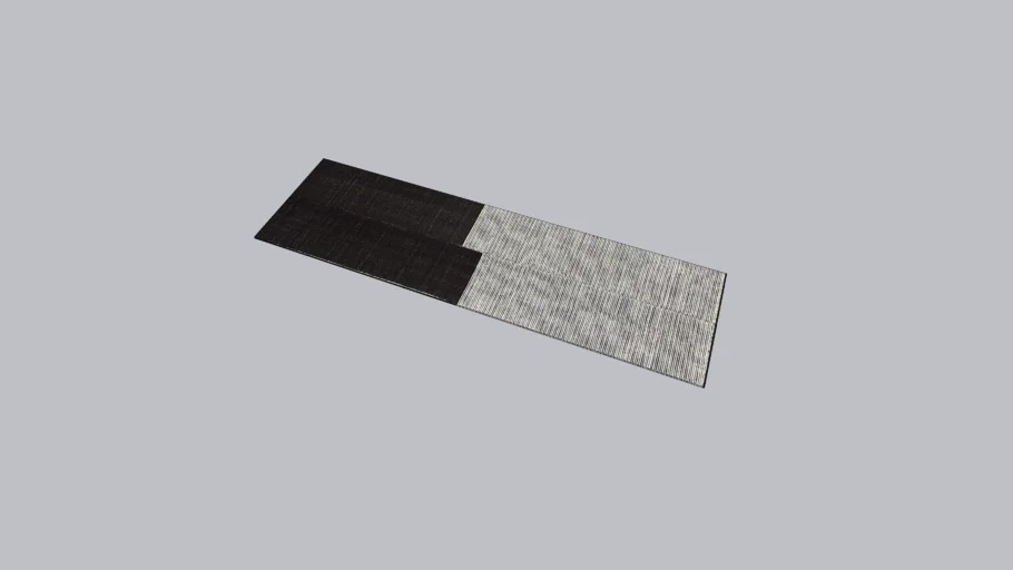 CB2 Handloomed Runner Rug 10'
