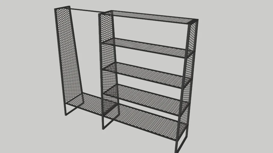 Industrial shoe rack