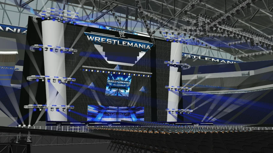 WWE WrestleMania 23 2007 Pre-HD Stadium Event