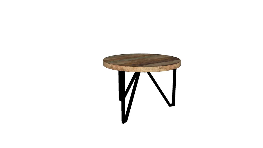 [Soul] Round Coffee Table Street Art (SU970311)_20684