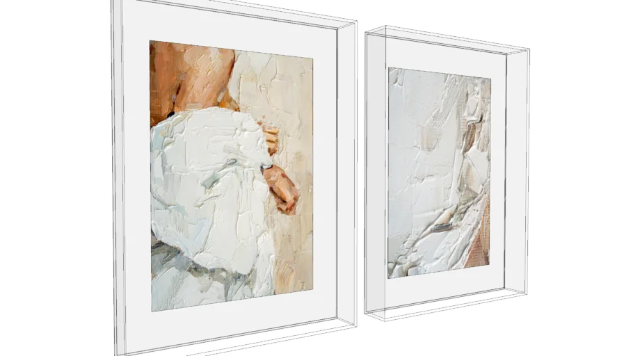 Quadros Decorativos - Acrílico Retangular Mulher