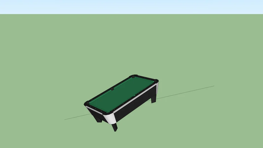 bad pool- table | 3D Warehouse