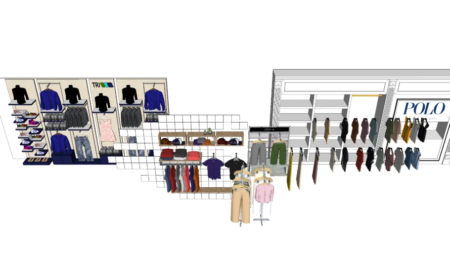 display cloat