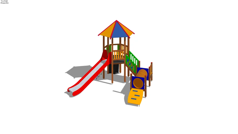 Playground   long slide