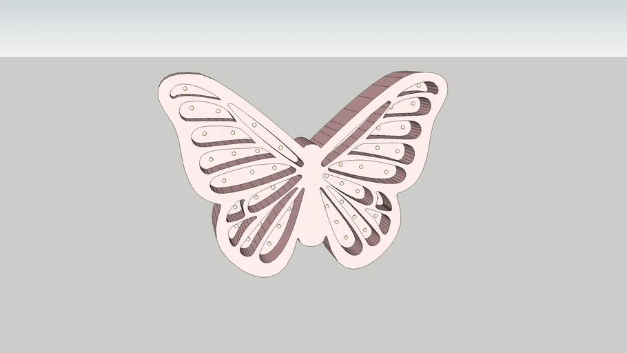 Luminária Borboleta