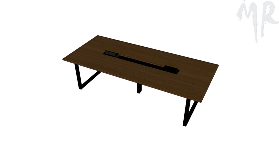 Meeting Table 2800x1200x750 by #martapasaa