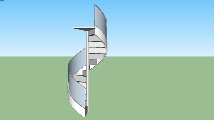 Scala a Chiocciola 140cm