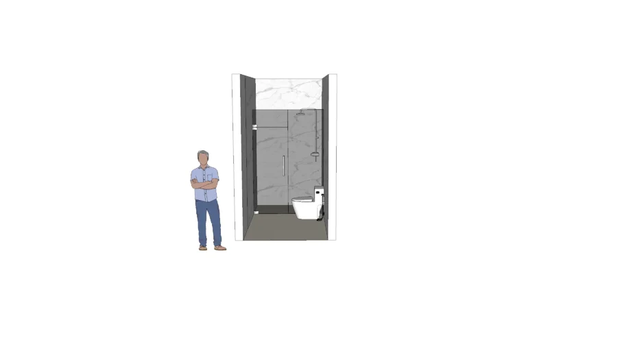 Glass Bathroom / Sekat Kaca / Partisi Kaca
