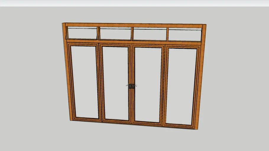 PORTA DE CORRER 4FOLHAS