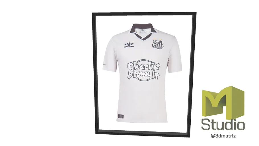 Quadro camiseta Santos Futebol Clube