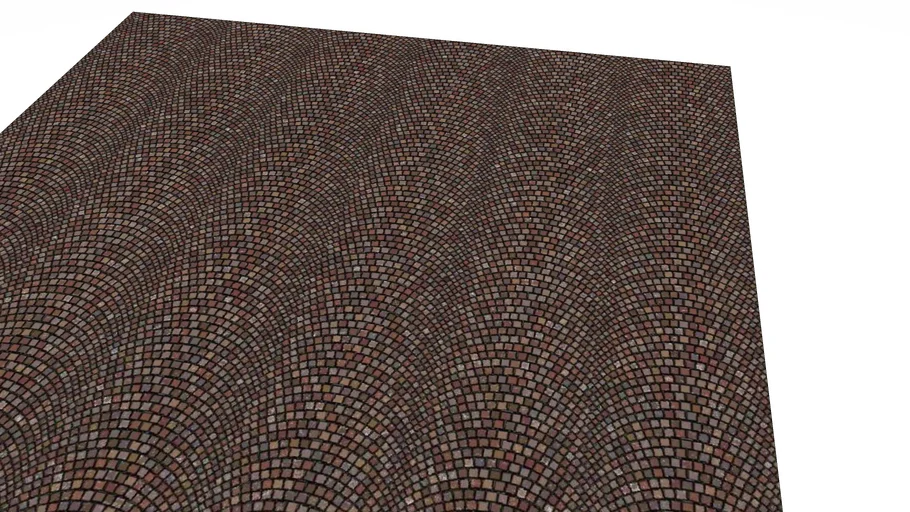 BEAUTIFUL OUTDOOR COBBLE STONE FLOOR PAVING SEAMLESS TEXTURE