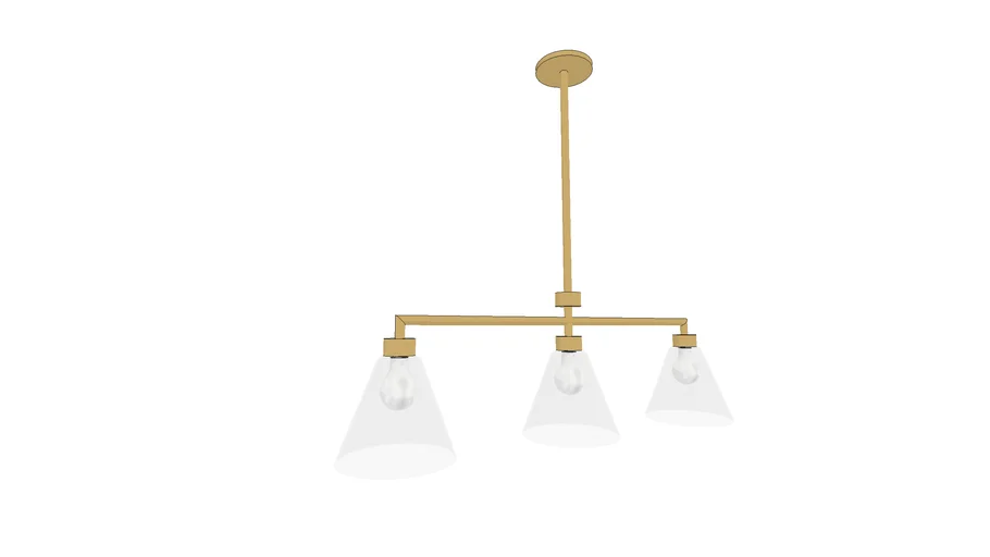 Claremont Triple Bulb Pendant