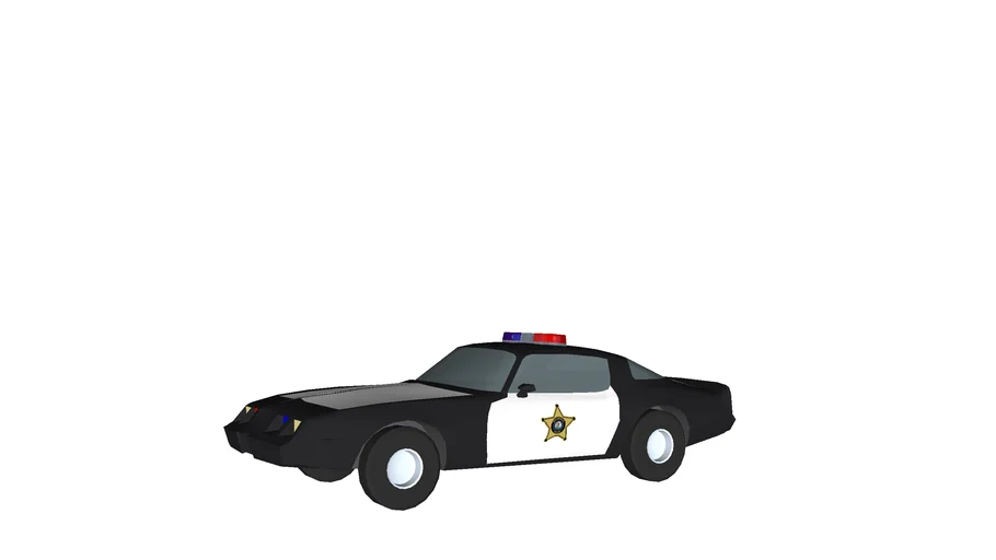 Brookfeild Police Fantasy Pontiac firebird