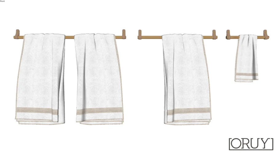 Pendurador Versatile Oruy Paola Cury cabideiro cabide suporte hanger toalha banheiro