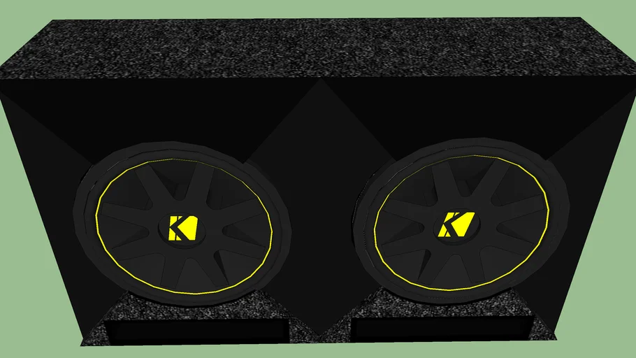 Dual 12" Kicker Subwoofer