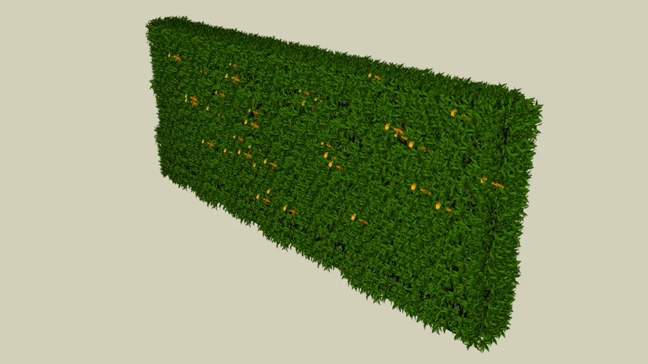 green wall