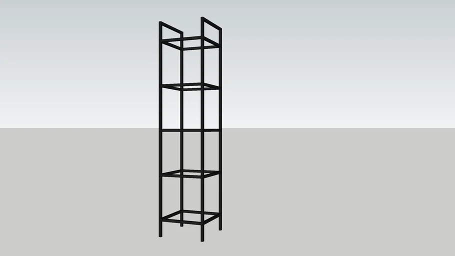 Rak Rangka Besi 180x40