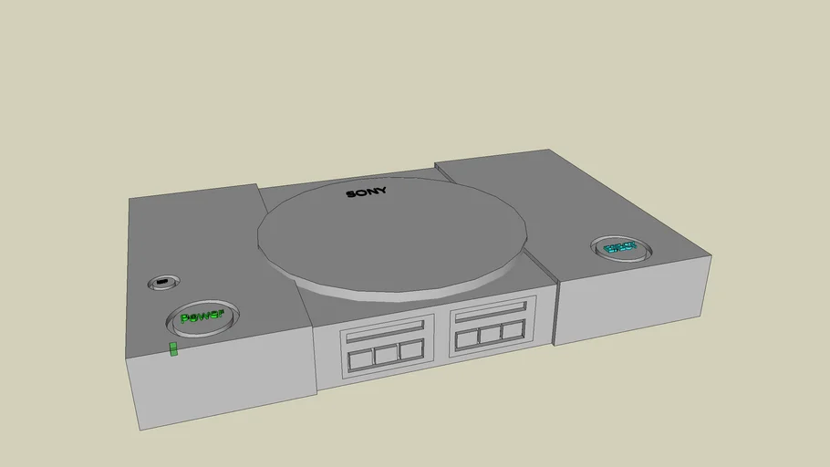 A Grey PS1 [Playstation 1]