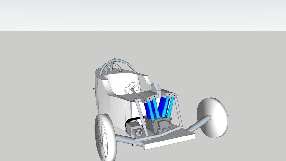 Three wheel car | 3D Warehouse