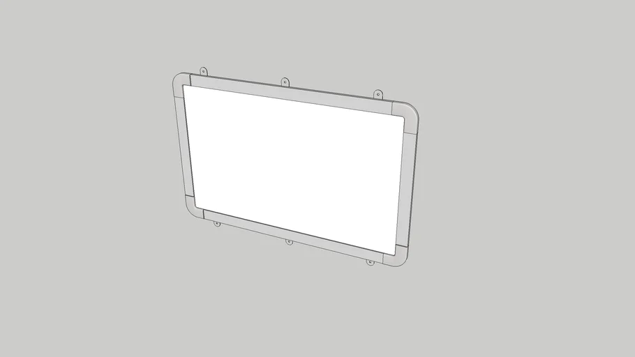 WALL MOUNT WHITE BOARD