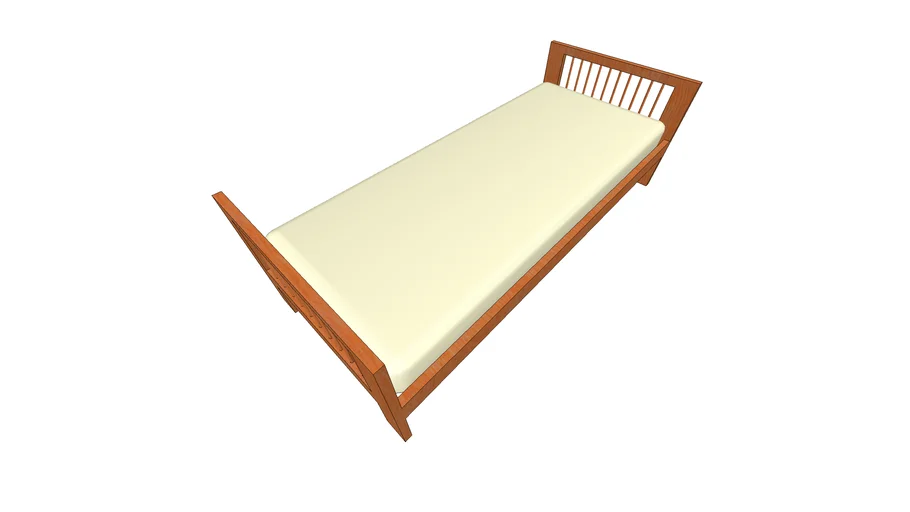 Cama Diva solteiro Tok & Stok
