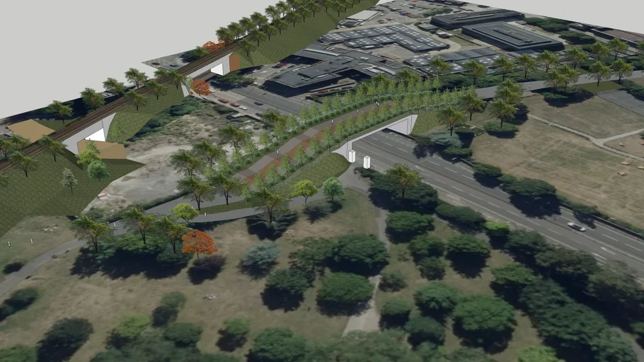 Victoria Park Green Bridge Idea | 3D Warehouse