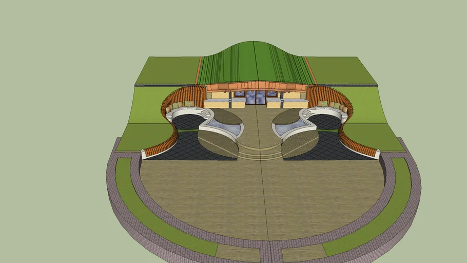Eco Design Hobbit house 2018