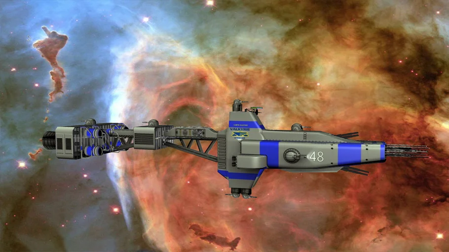 Earth Alliance Hyperion class Heavy Cruiser | 3D Warehouse