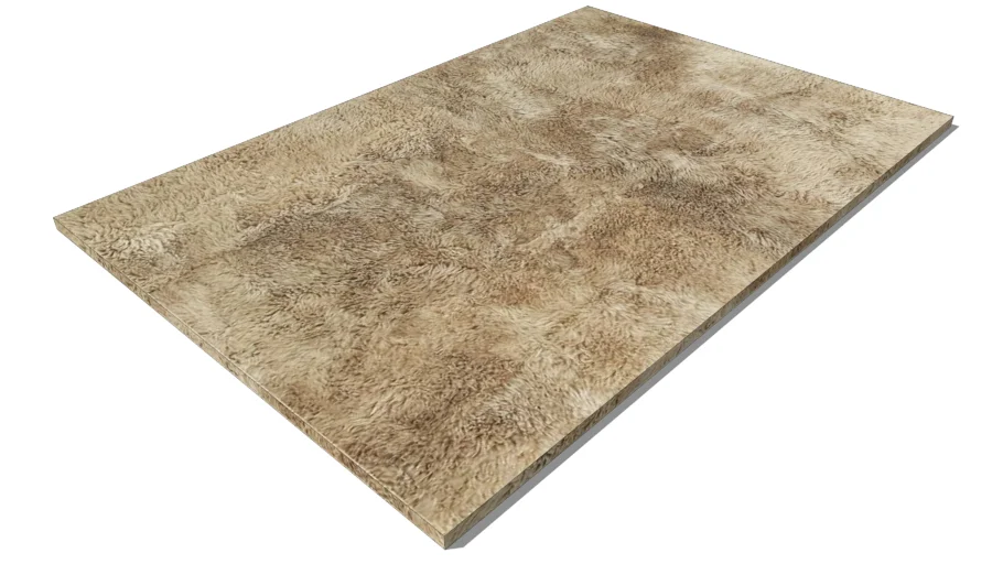 ALFOMBRA DE PIEL BEIGE