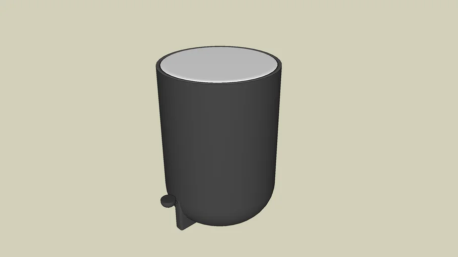 Bathroom Basket Black Menu
