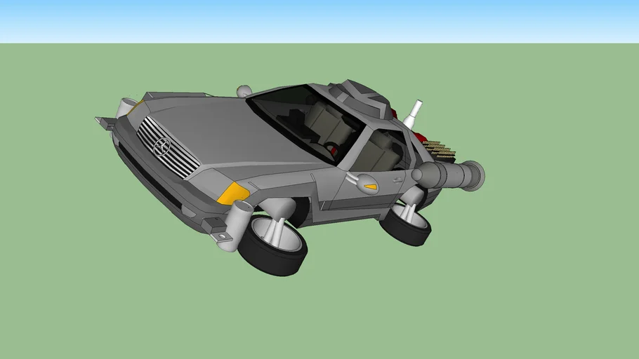 Mercedes Benz Time Machine Flying Mode