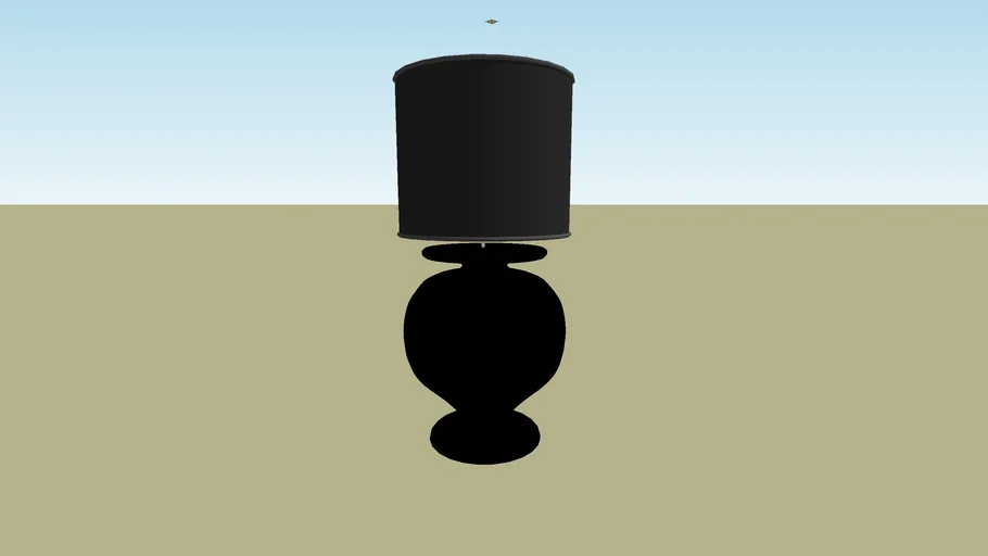 Abajur preto