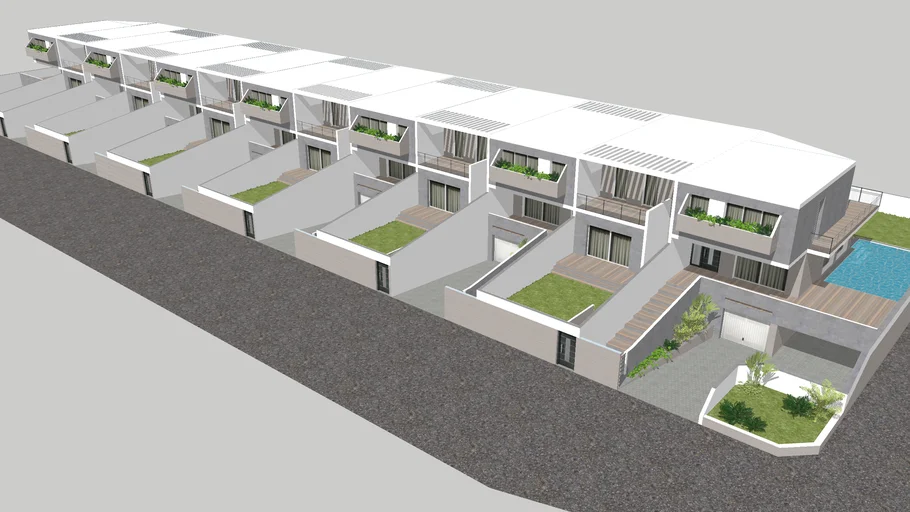 n°13 villini a schiera residenziali