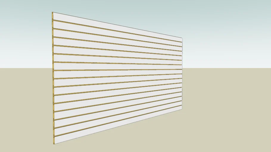 Panel Ranurado