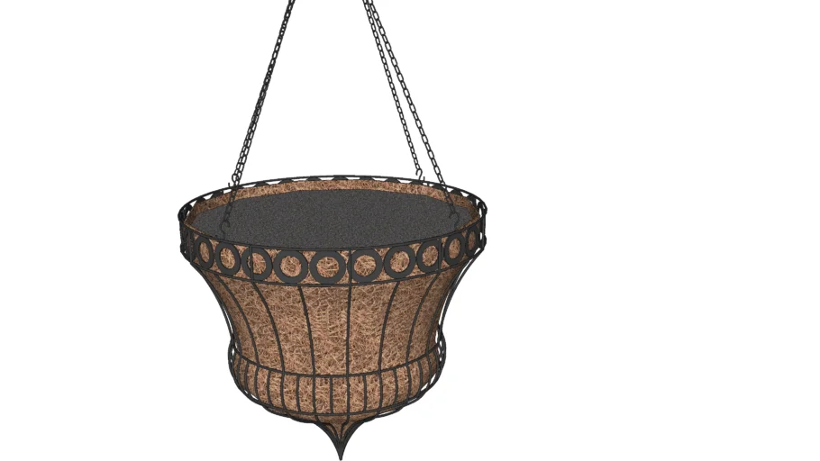 Queen Elizabeth Parasol Hanging Basket Planter