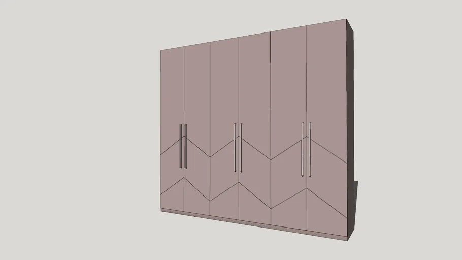 Guarda roupa Casal Diamond
