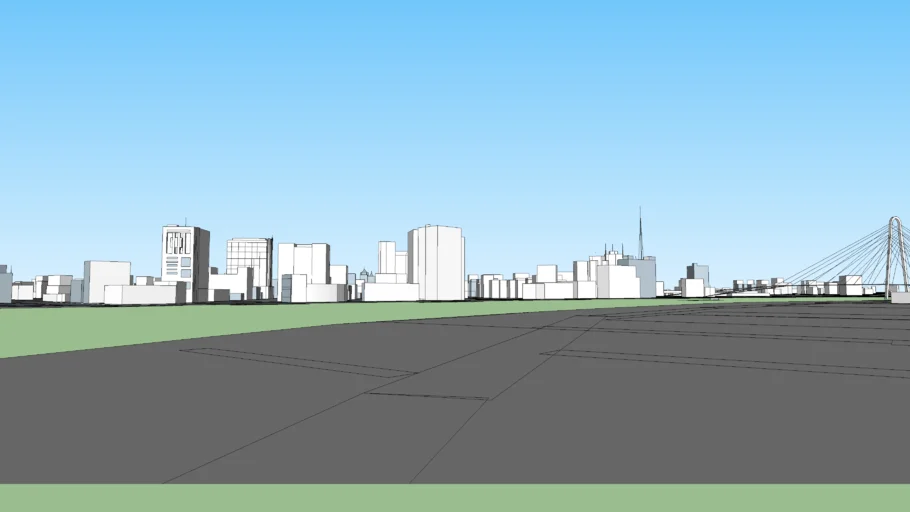 Saigon - Ho Chi Minh City 3d projects (2004)