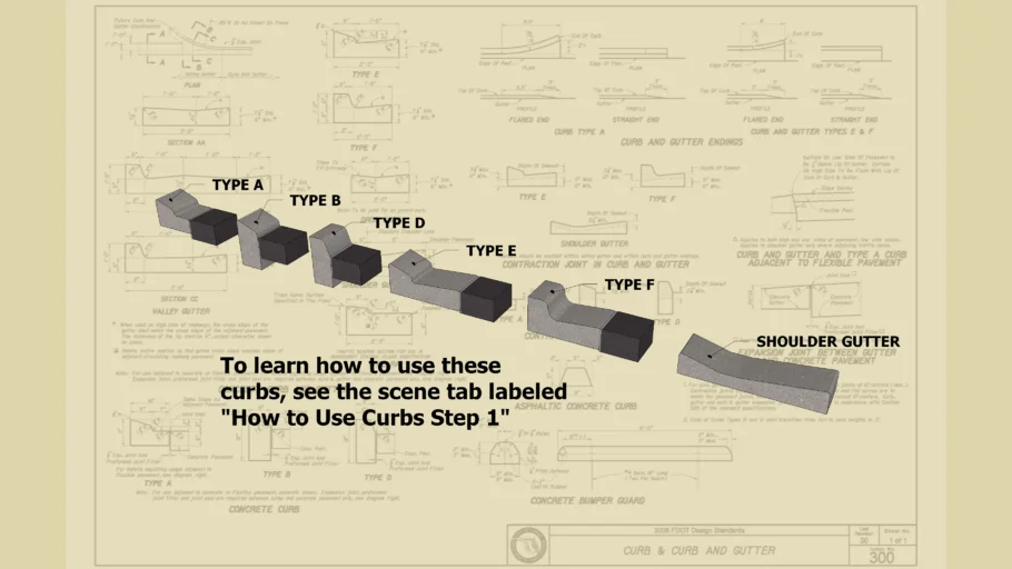 FDOT Curbs