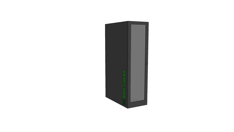 Rack Multiway Porta Vidro 44u x 600mm x 1200mm