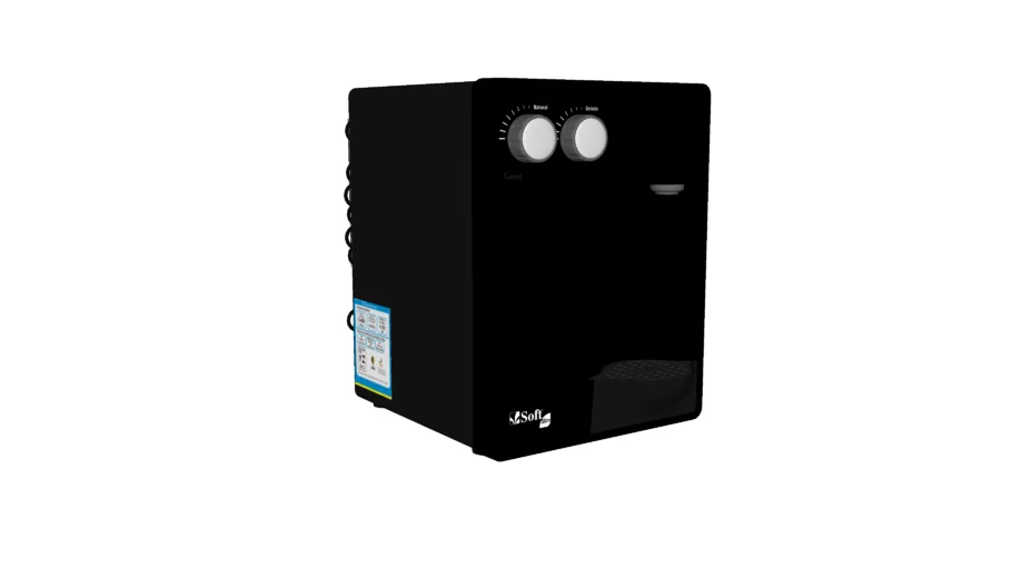 Filtro Purificador Soft Slim Preto