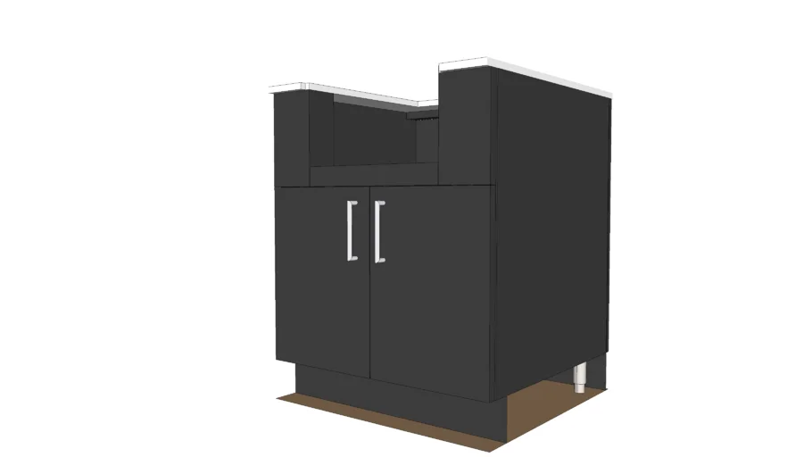 30” Power Burner Cabinet Urban Bonfire Outdoor Kitchen