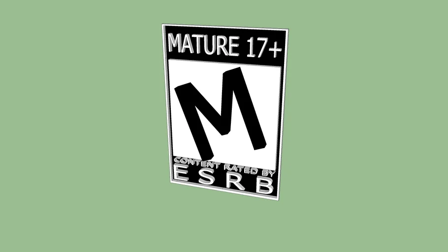 M for Mature logo