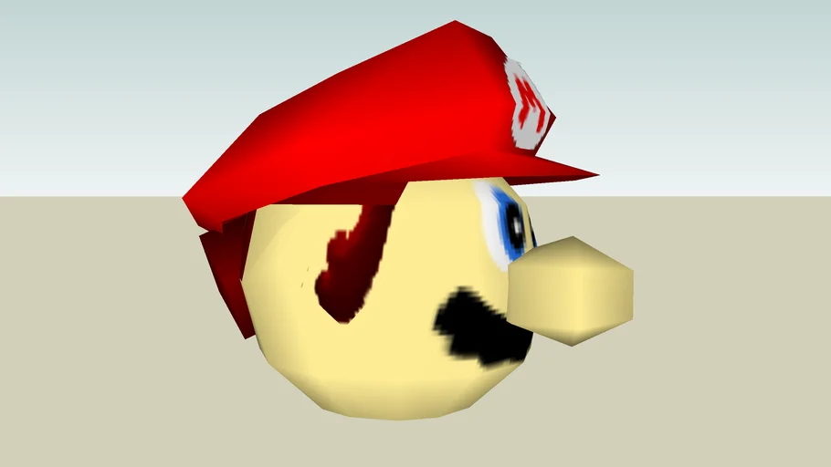 Super Mario 64 (Head only)